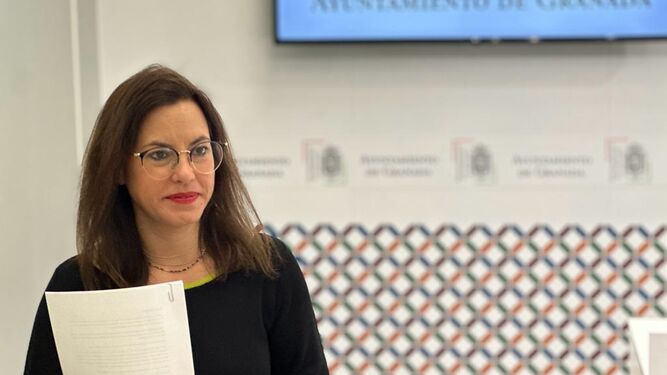 La concejal de Vox Mónica Rodríguez.