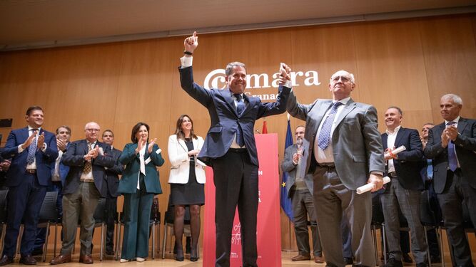 Gerardo Cuerva revalida la presidencia de la Cámara de Comercio de Granada