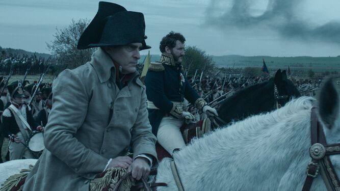 Fotograma de la película sobre Napoleón.