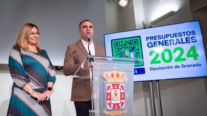 Presentación de los presupuestos de la Diputación de Granada para 2024