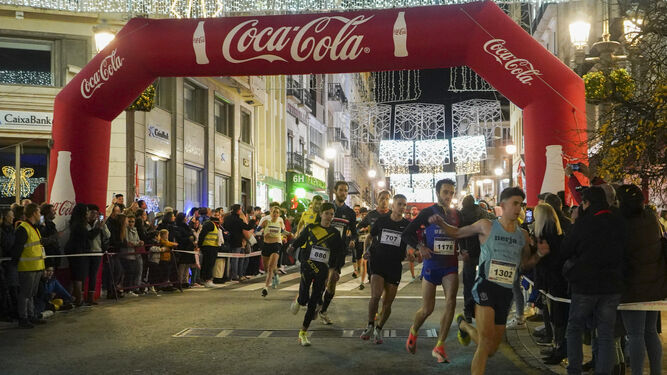 Imagen de la celebración de la Carrera Nocturna de Granada el pasado 2022