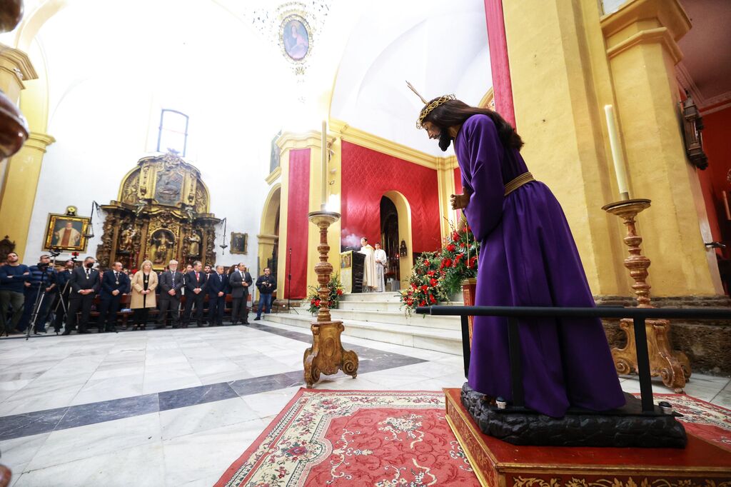 Las im&aacute;genes del regreso de la imagen del Nazareno de San Fernando a la Iglesia Mayor