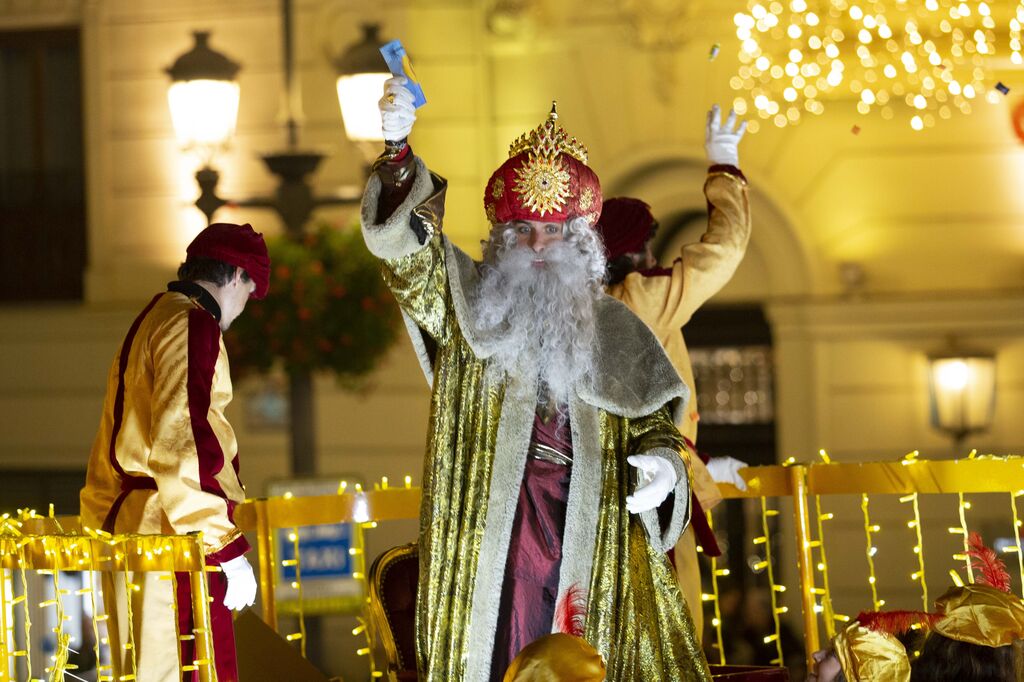 Las im&aacute;genes de la Cabalgata de Reyes en Granada