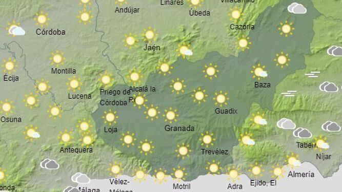 El sol se adueñará de la provincia de Granada este viernes