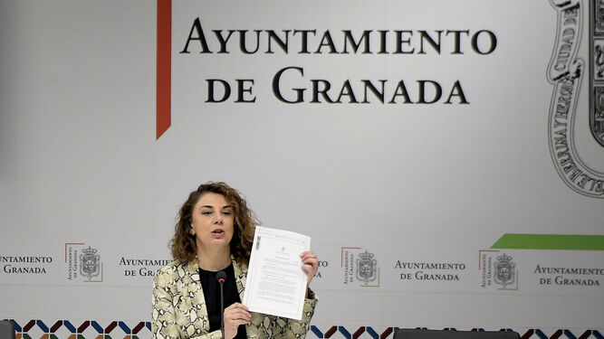 Concejala del PSOE en el Ayuntamiento de Granada,  Raquel Ruz