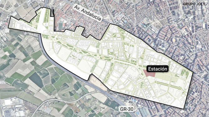Granada rescata la estación del AVE de Moneo y propone trasladar el ferial sobre el soterramiento