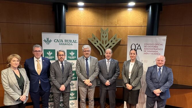 Caja Rural Granada llega a un acuerdo con el Colegio de Gestores Administrativos ara ofrecer condiciones preferentes a sus miembros