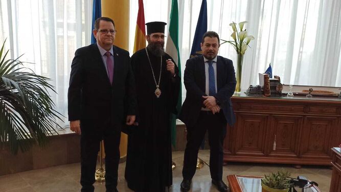 Visita del Obispo de la iglesia Ortodoxa rumana en España