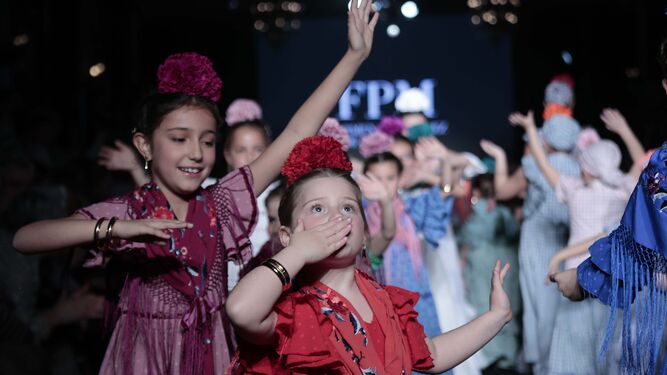 El desfile infantil de Carmen FPM en We Love Flamenco 2024.