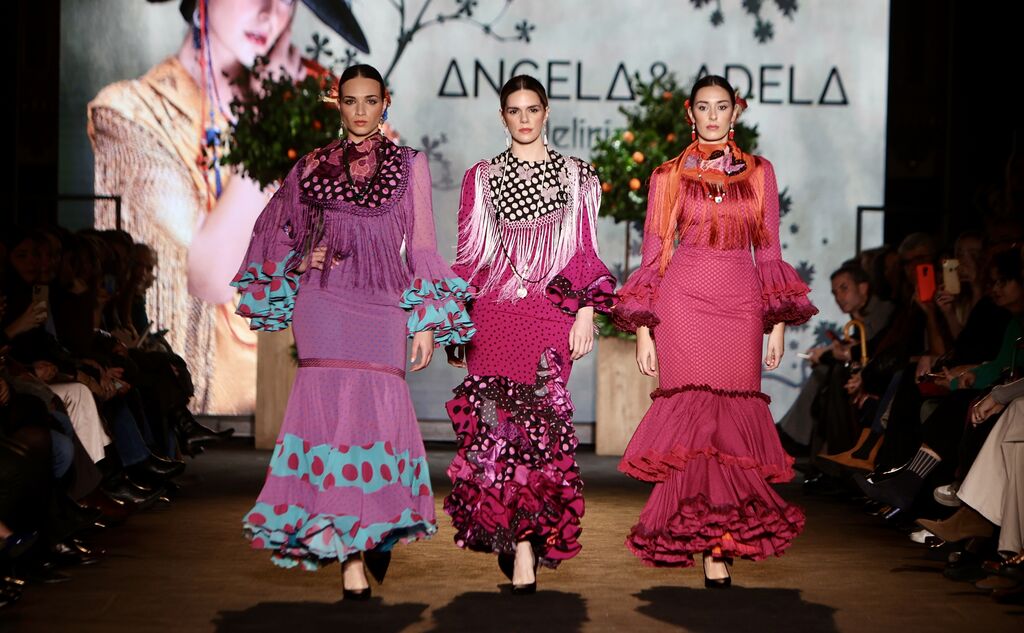 Desfile de Angela y Adela de We Love Flamenco 2024, todas las fotos