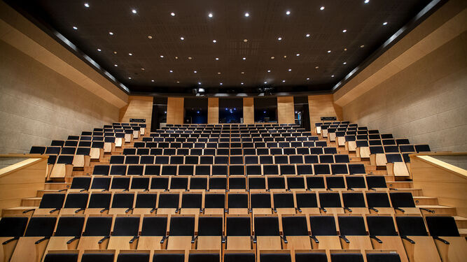 Auditorio del centro de congresos de San Fernando donde se proyectará la película.