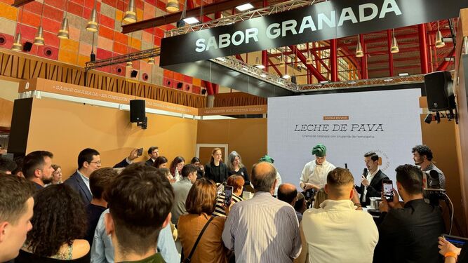 Imagen del stand de Sabor Granada en la Feria H&T de Málaga