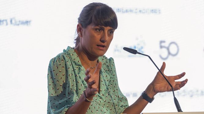 La secretaria de Estado de Telecomunicaciones e Infraestructuras Digitales, María González Veracruz