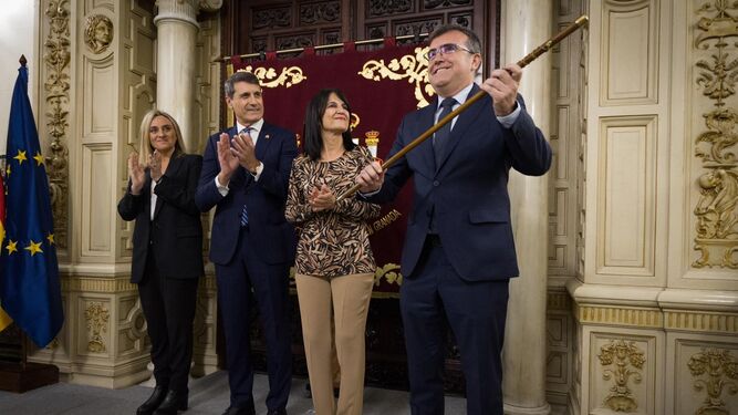 Toma de posesión del nuevo subdelegado del Gobierno en Granada, José Antonio Montilla,
