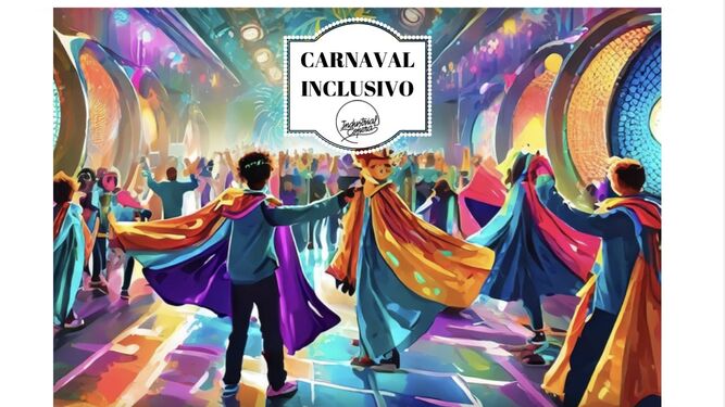 Cartel promocional del Carnaval Inclusivo de La Zubia