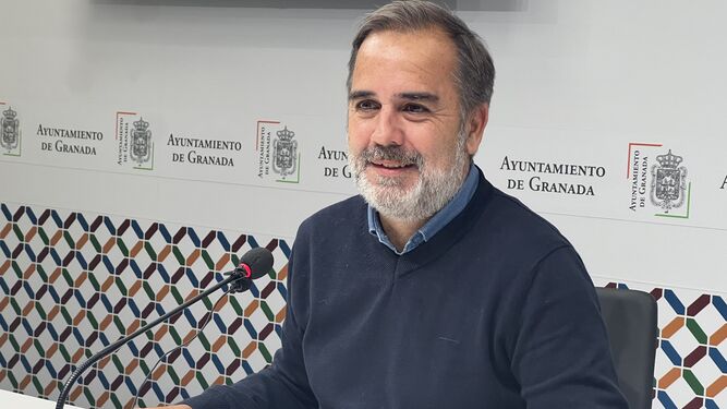 El concejal del PSOE en el Ayuntamiento de Granada, Jacobo Calvo