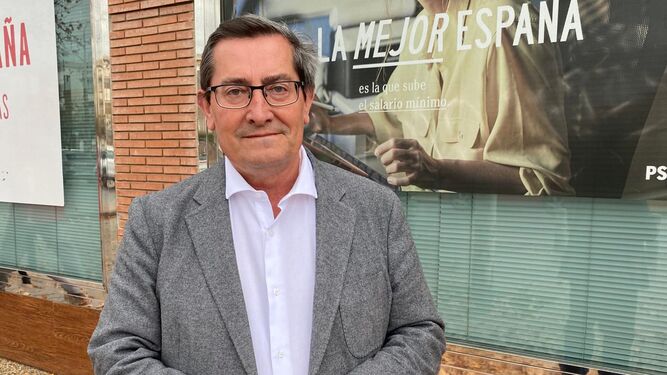 El secretario general del PSOE de Granada, Pepe Entrena