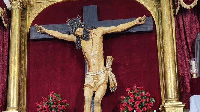Escultura de Cristo crucificado del convento de la Encarnación  Diego de Siloé