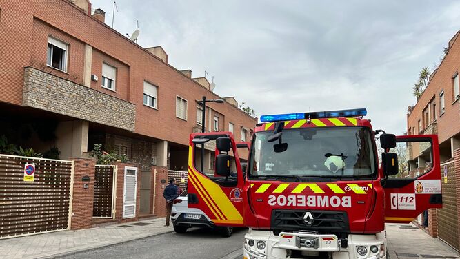Incendio en una vivienda en Armilla: una afectada por inhalación de humo
