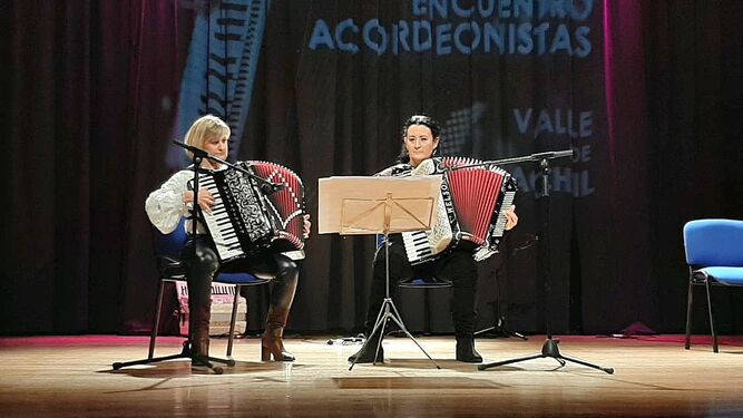 Imagen de archivo de uno de los encuentros de acordeonistas celebrado en Monachil