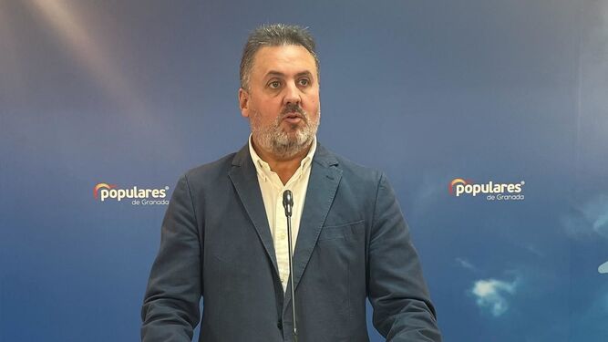 El vicesecretario de Política Sectorial del PP de Granada, Manuel Francisco García