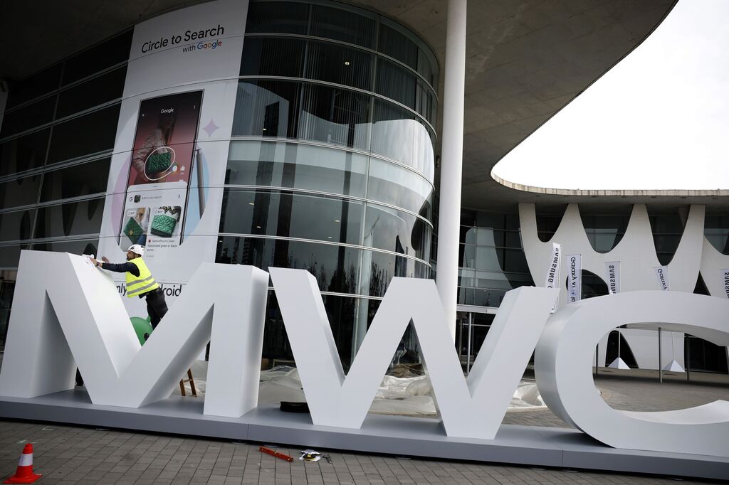 Preparativos para el Mobile World Congress MWC 2024