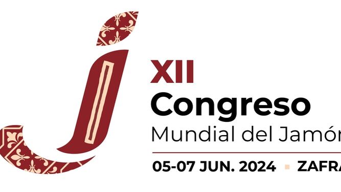 Cartel del XII Congreso Mundial del Jamón.