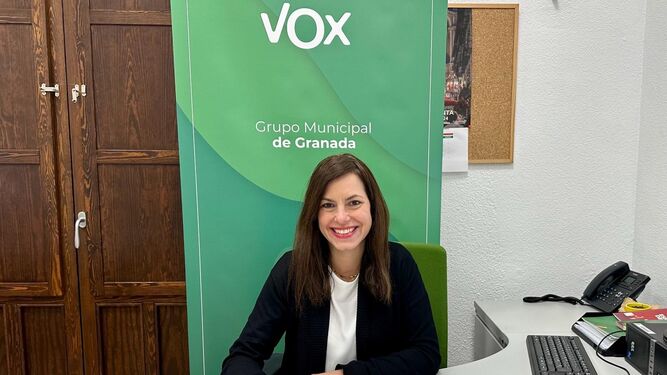 La concejal de Vox, Monica Rodríguez