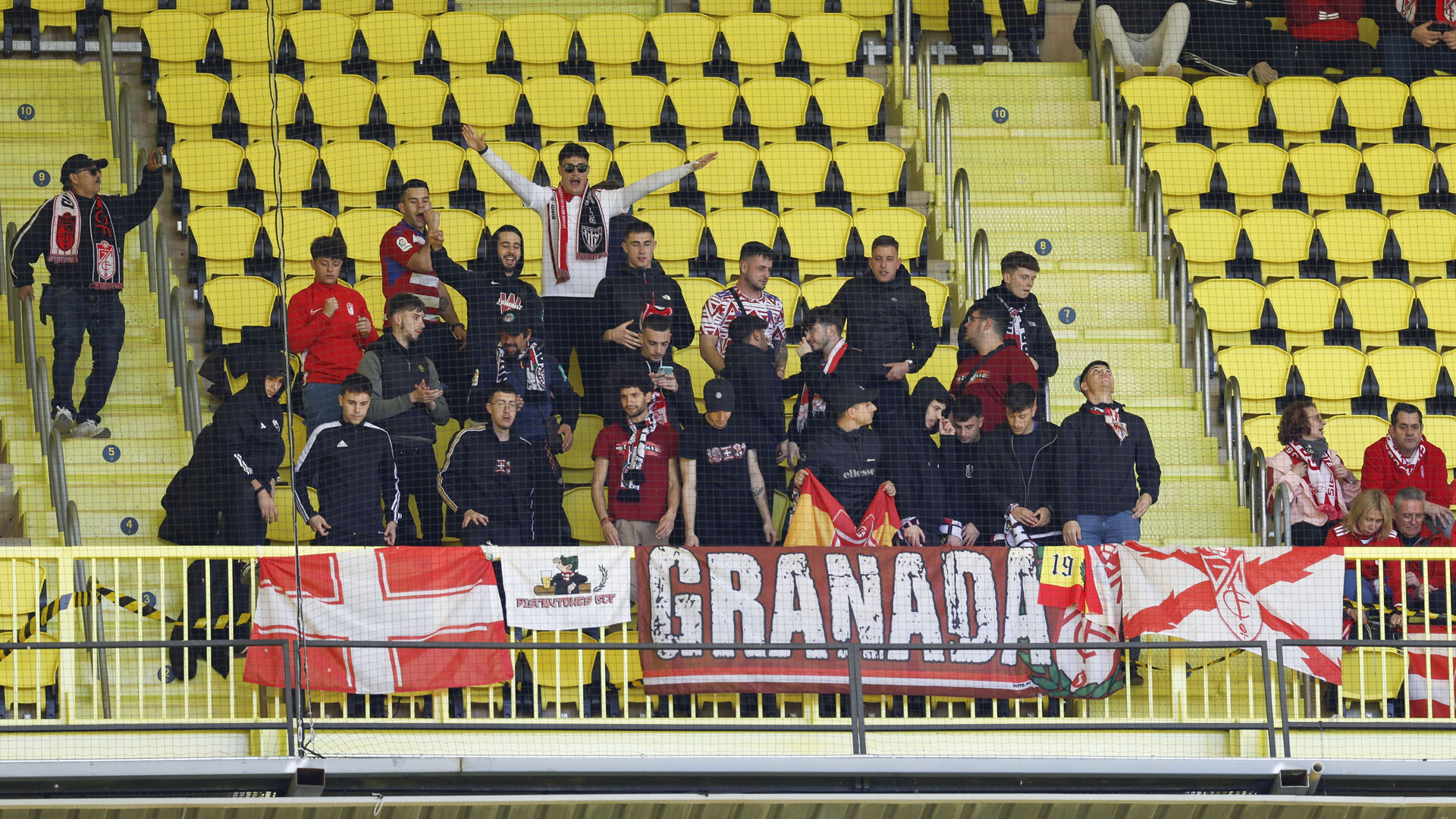 Las im&aacute;genes del partido del Granada CF en Villarreal