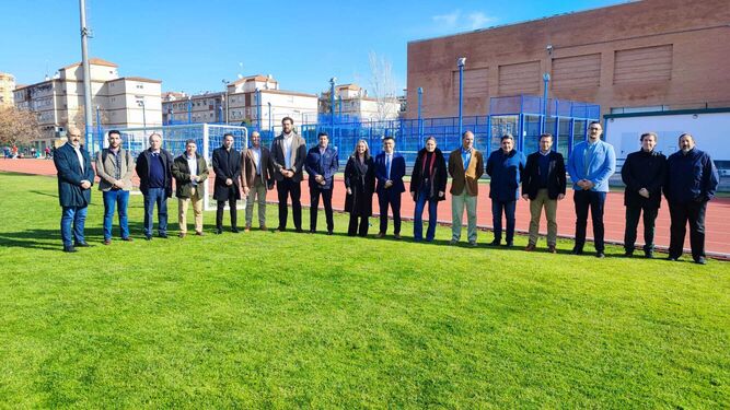 Concejales y técnicos andaluces asistentes a la reunión