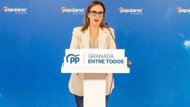 La portavoz del PP de Granada, Lourdes Ramírez