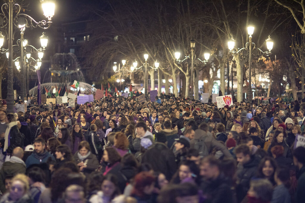 Manifestaci&oacute;n del 8M en Granada
