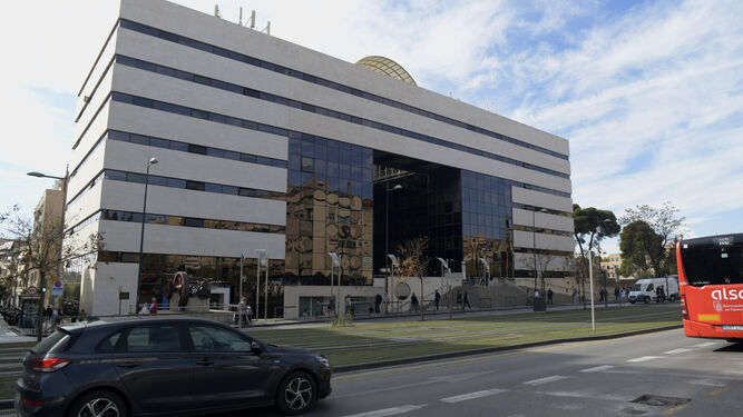Imagen de archivo del edificio judicial de La Caleta