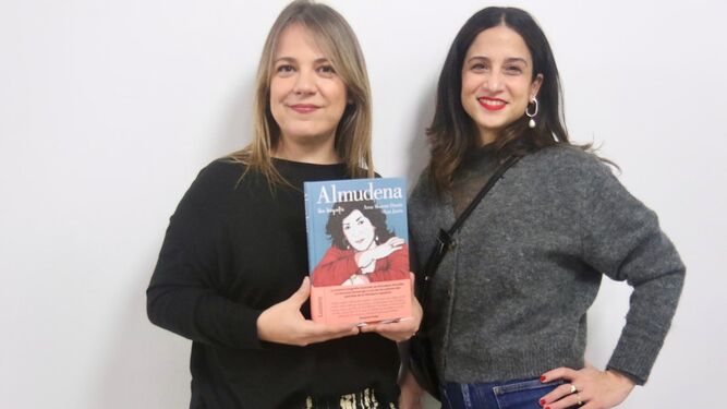 Las autoras del libro durante su presentación esta semana en la Biblioteca de Andalucía.