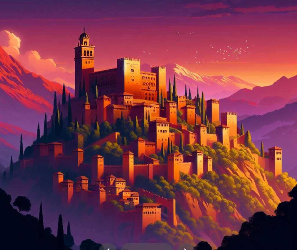 As&iacute; ser&iacute;a Granada si saliese en una pel&iacute;cula de Disney