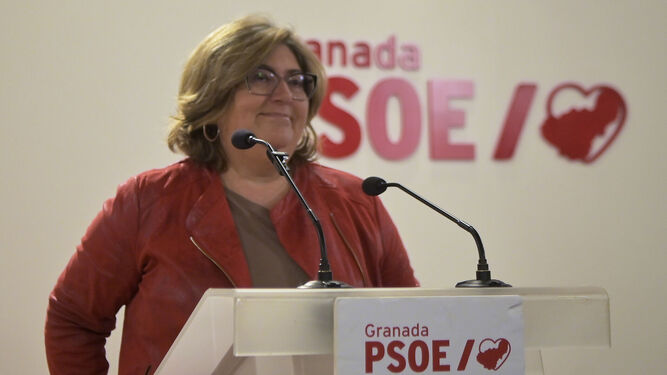 La secretaria de Organización del PSOE de Granada , Ana Muñoz