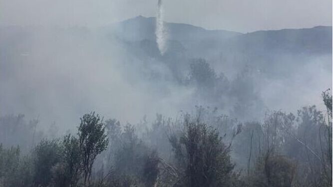 Incendio forestal en Granada | Imagen de archivo