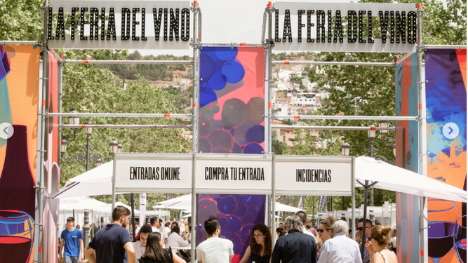 Imagen de la Feria del Vino de Granada del pasado año