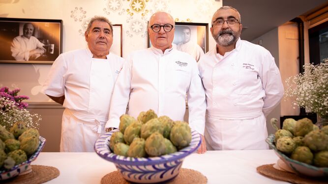 Jornadas de la alcachofa granadina a cargo de tres chefs de altura, uno de ellos reconocido por la Guía Michelin