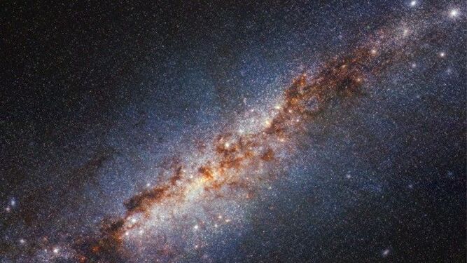 Formación estelar Messier 82 (M82)