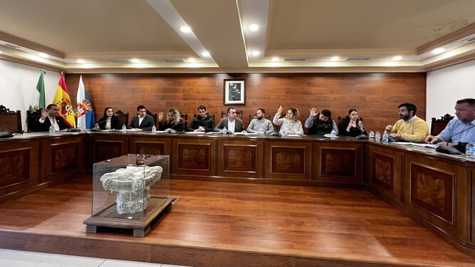 Pleno extraordinario en el Ayuntamiento de Alhendín.