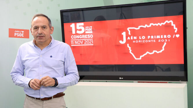 Jacinto Viedma, secretario de Organización del PSOE-A.