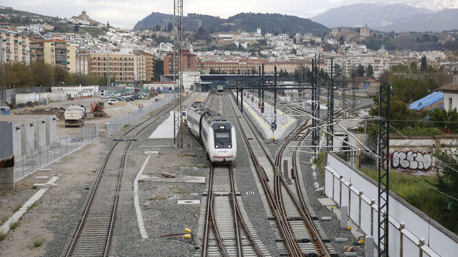 Imagen de archivo de la estación de trenes de Granada