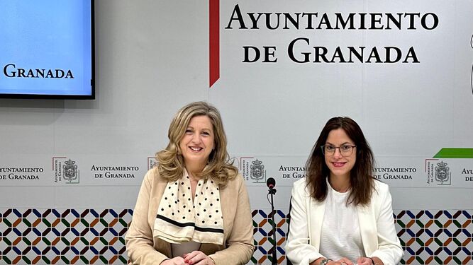 Beatriz Sánchez y Mónica Rodríguez, concejalas de Vox.