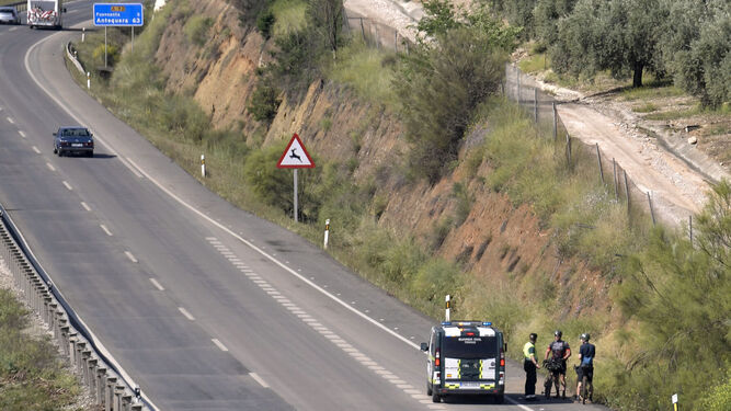 Restablecido el tráfico en la A-92 en Granada tras un día con cortes por las lluvias