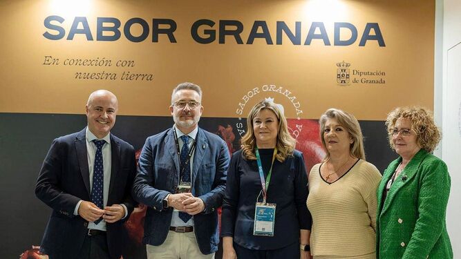 Presencia de la marca de Diputación 'Sabor Granada' en el Salón Gourmet de Madrid